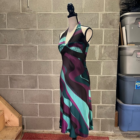 Laundry by Shelli Segal silk dress. - Picture 4 of 12